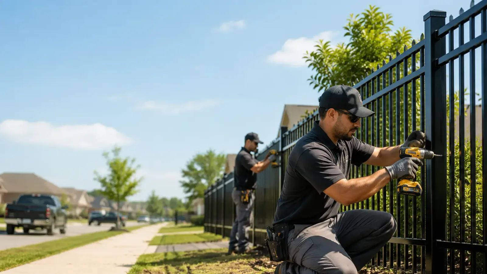 Metal Fence Installation in Morristown, MN